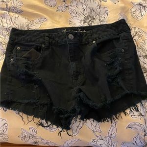 American eagle high waist shortie short size 14